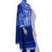 Fair Lady’s New Fashionable Shalwar Kameez with Cotton Indigo Print and tie dye along with Tie Dye Cotton Dupatta